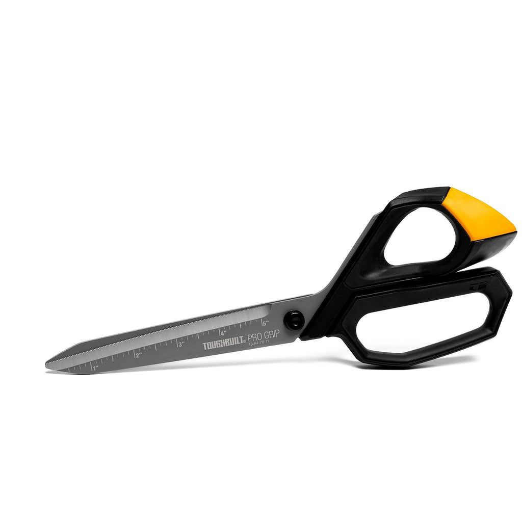 ToughBuilt - Pro Grip Jobsite Scissors - 5 in Titanium Coated Stainless Steel Blades - (TB-H4-70-11) - NewNest Australia