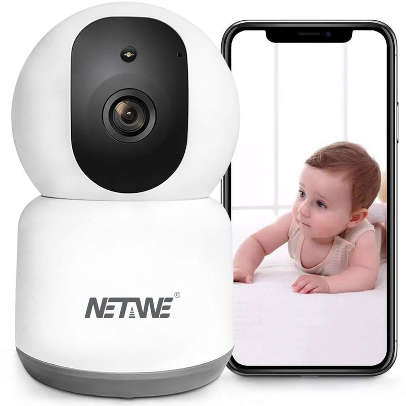 [2021 New] 4MP Security Camera Wifi IP Camera Dual Band 5Ghz/2.4Ghz Indoor Home Wireless Camera for Dog Pet Baby Nanny Monitor Camera Cam Night Vision Tow Way Audio Motion Human Detection SD Recording - NewNest Australia