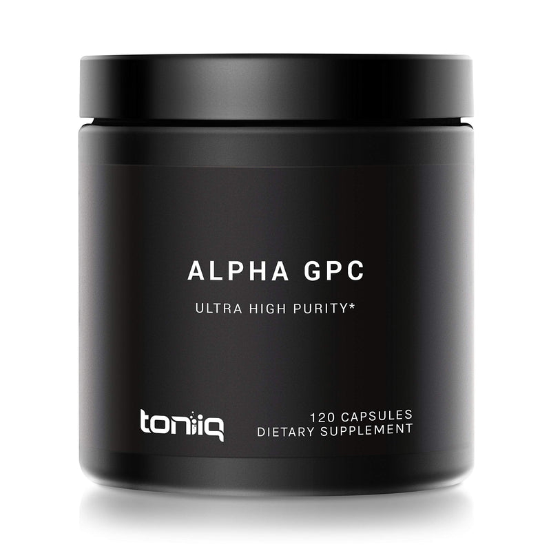 Ultra High Purity Alpha GPC Capsules - 600mg Concentrated Formula - 99%+ Highly Purified and Highly Bioavailable Nootropic - 120 Capsules Alpha GPC Supplement - NewNest Australia