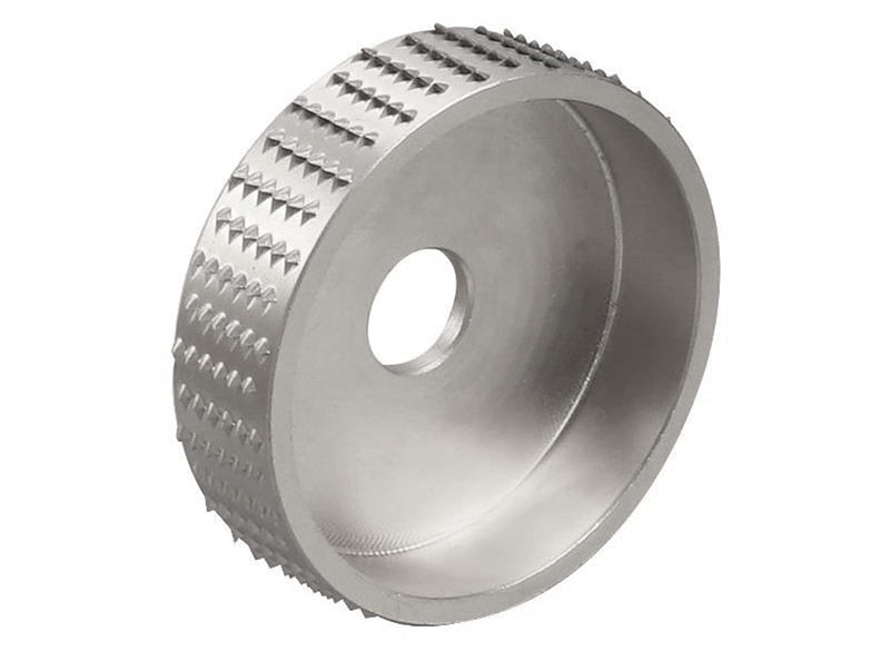 Szliyands Wood Carving disc,Grinder Wood Tungsten Carbide Grinding Wheel Grinder Shaping Disc Bore Wood Sanding Carving Tool Woodworking Angle Grinder Attachment (Silver) Silver - NewNest Australia