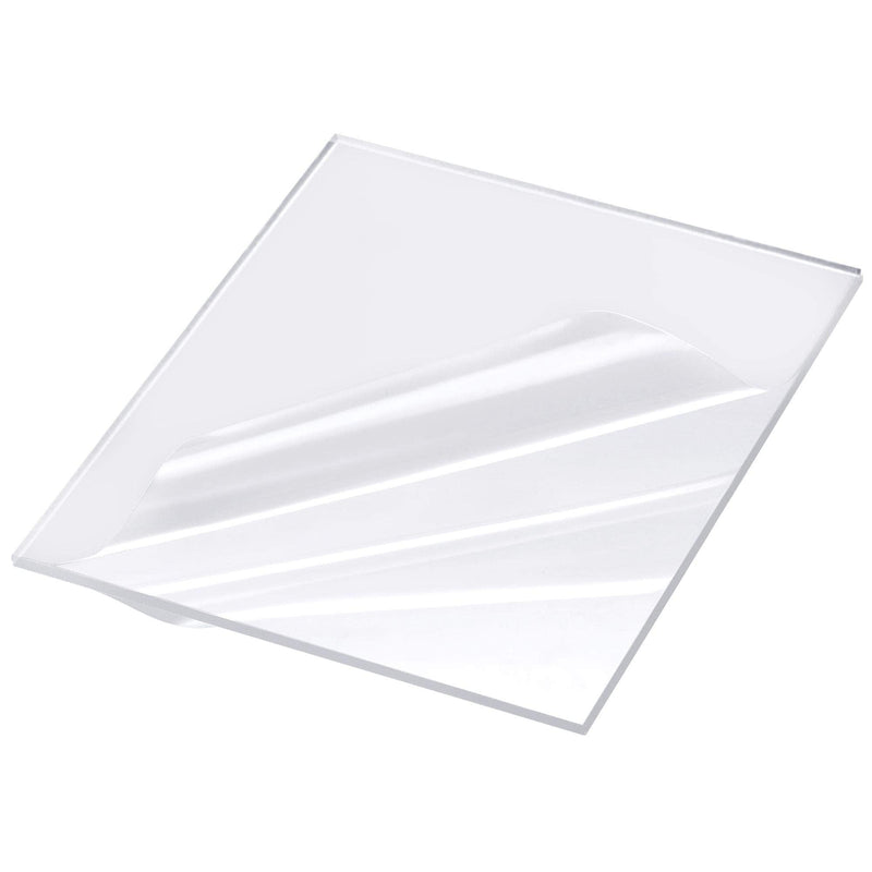 uxcell 5pcs Clear Cast Acrylic Sheet,1/16" Thick,6" x 6" Square Panel,Plastic Board for Picture Frames, Sign Holders(1.5875 x 152.4 x 152.4mm) - NewNest Australia