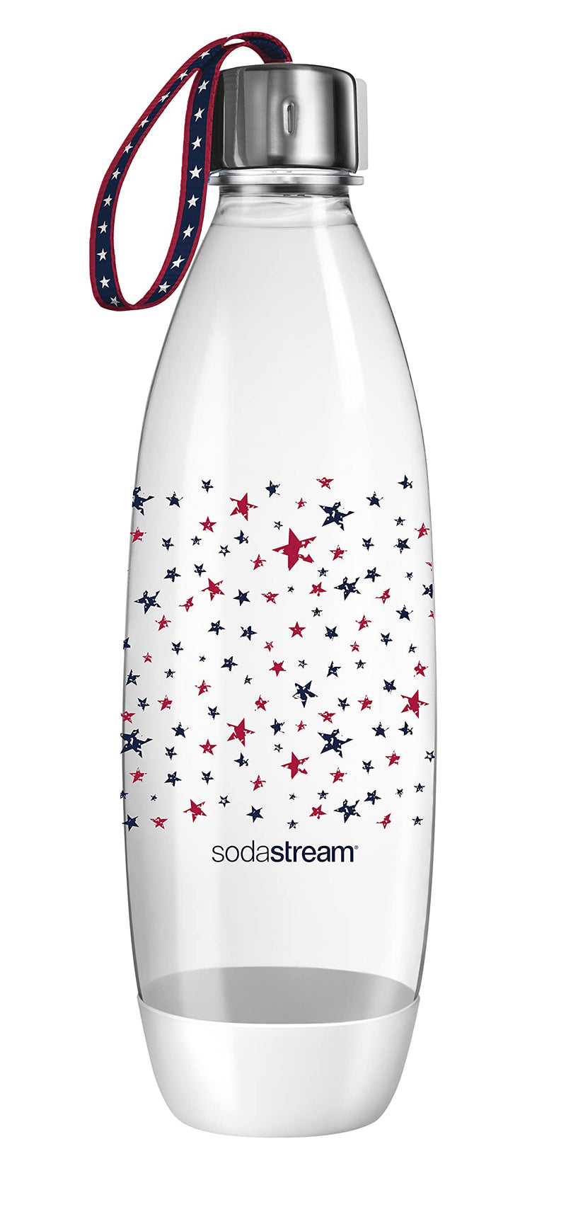 SodaStream Bottle, 1L Single, White Flag Carbonating Bottle - NewNest Australia