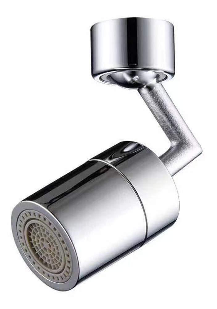 720 Degree Swivel Sink Faucet Aerator, Dual Function Faucet Aerator for Kitchen Bathroom Faucet Face Washing, Gargle and Eye Flush, with Female to Male adapter, 55/64 Inch Female Thread (720 Chrome) 720-Chrome - NewNest Australia