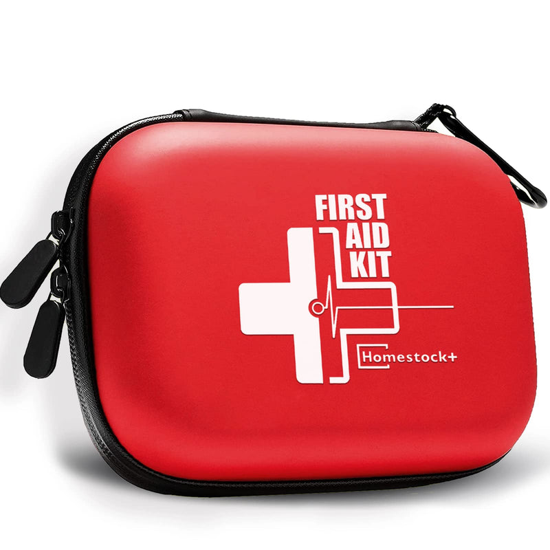 【2022 Upgrade】Portable Small First Aid Kit Compact Medical Kits with with Compartments EVA Case for Car, Home, Outdoors, Sports, Camping, Hiking and Office - NewNest Australia