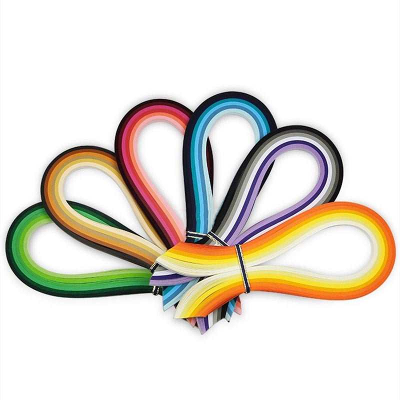 1.5mm x 39cm Paper Quilling Strips Kit 36 Colors 720 Strips Quilling Paper DIY Crafts Strips 1.5mm - NewNest Australia