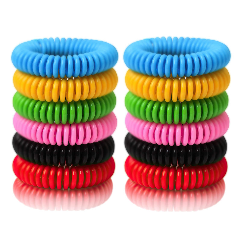 BuggyBands Mosquito Bracelets, 24 Pack Individually Wrapped, DEET Free, Natural and Waterproof Band - NewNest Australia