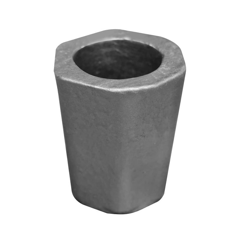 CANALHOUT Silicon Carbide Graphite Crucibles,Crucibles for Melting Metal,Withstand The High Temperature 1800℃(3272°F),Melting Casting Refining Aluminum Gold Silver Copper (0.5KG No.0) 0.5KG No.0 - NewNest Australia