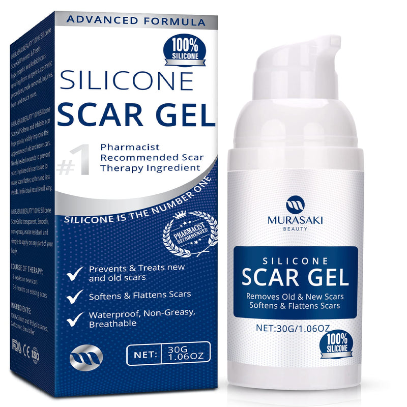 Scar Gel silicone scar gel from C-Section, Stretch Marks, Acne, Surgery, Effective for both Old and New Scars - NewNest Australia