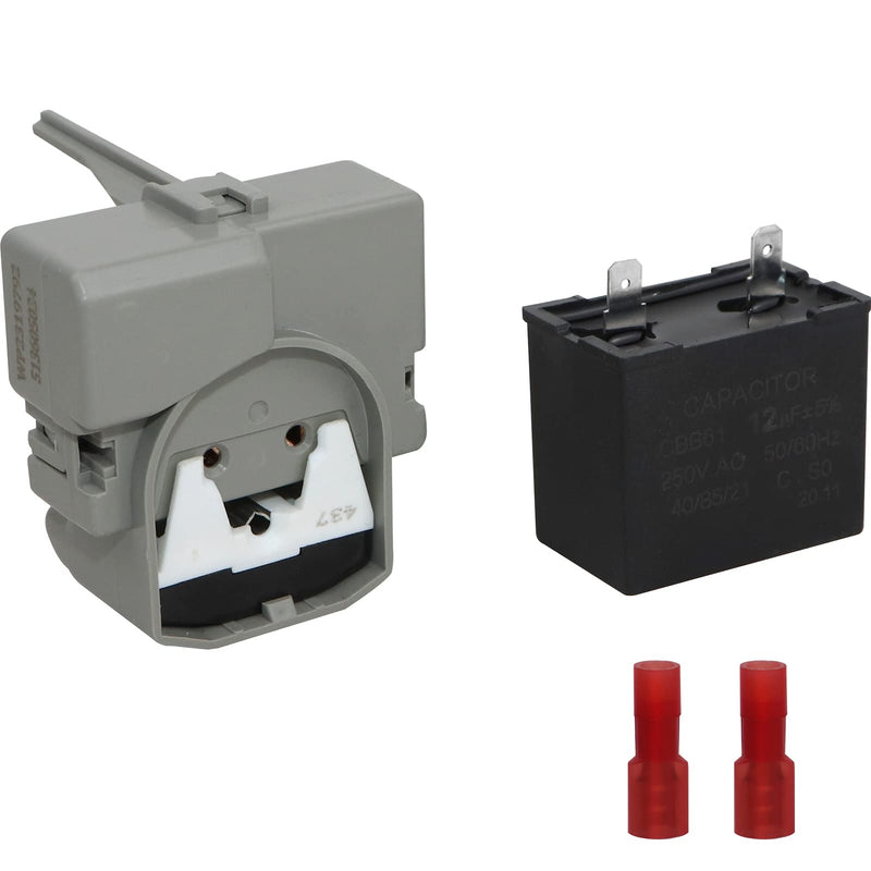2319792 W10197428 W10189190 TSD2 Refrigerator Start Device Combination W10662129 Capacitor Compatible with whirlpool kenmore electrolux Refrigerator Freezer Compatible 241527803 241941003 2255198 12vf 1 - NewNest Australia