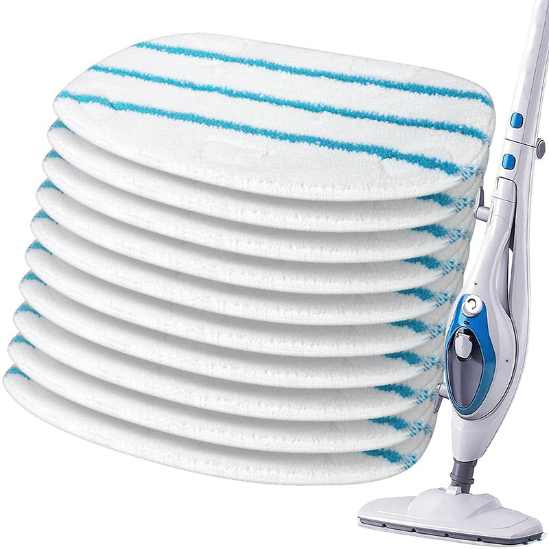 10 Pack Replacement Steam Mop Pads Compatible for PurSteam ThermaPro 10-in-1 - NewNest Australia