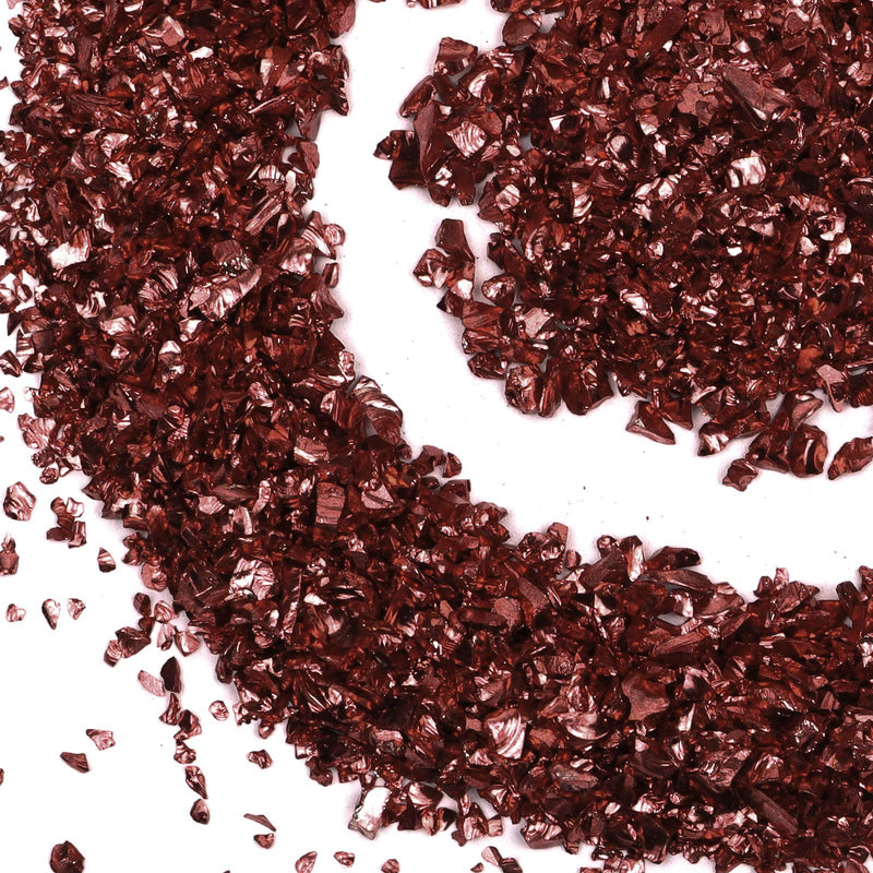 Crushed Glass Craft Glitter for Resin, 0.5-2.5mm SONGIN Irregular Metallic Crystal Chips Sprinkles Chunky Glitter Shiny Nail Sequins Flakes for Nail Art DIY Jewelry Making Decoration Vase Filler S(0.5mm-2.5mm) XO wine red - NewNest Australia