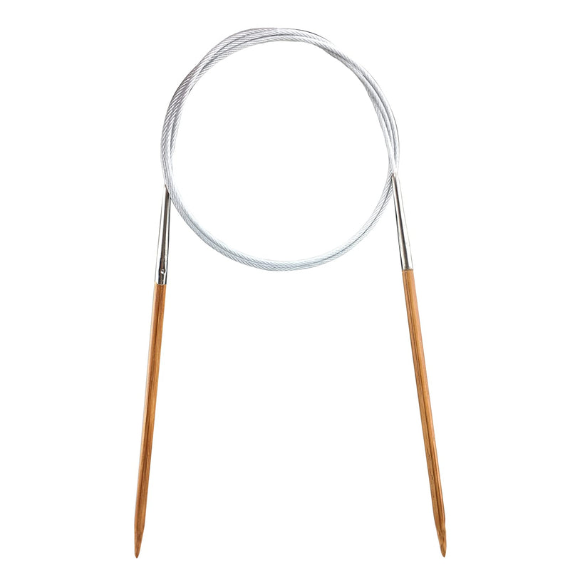Weabetfu Bamboo Circular Knitting Needle,32-inch Length for Handmade Creative DIY and Any Weave Yarn Projects,US Size 4(3.5mm) US 4(3.5mm) - NewNest Australia