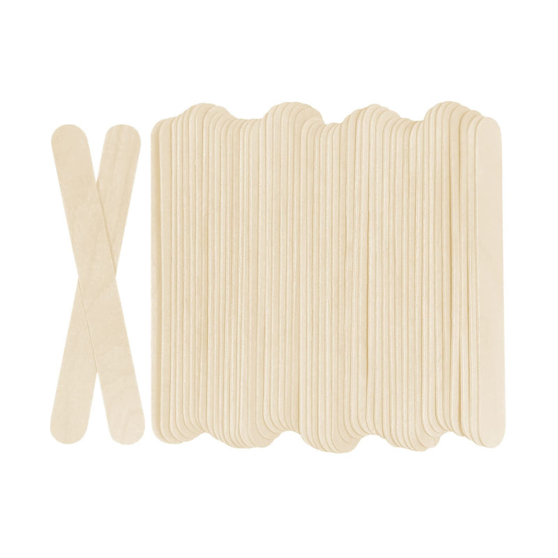 100Pcs Jumbo Wooden Craft Sticks Wooden Popsicle Craft Sticks Stick 6” Long x 3/4”Wide Treat Sticks Ice Pop Sticks for DIY Crafts，Home Art Projects, Classroom Art Supplies - NewNest Australia
