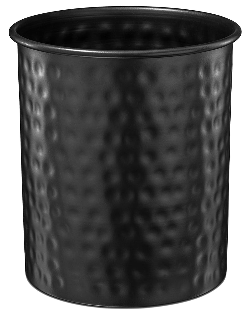 Monarch Abode Matte Black Hand Hammered Kitchen Utensil Holder Crock, Large, 19177 - NewNest Australia