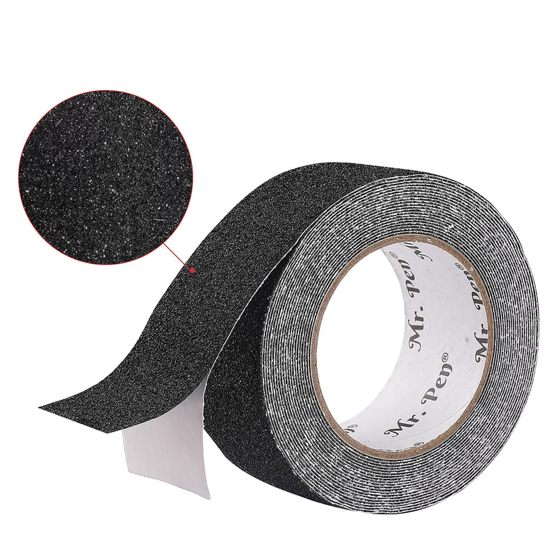 Mr. Pen- Grip Tape, 2 Inch, 23 Feet, Anti Slip Tape, Non Skid Tape, Grip Tape for Stairs, Non Slip Tape, Friction Tape, Stair Grips Non Slip, Black Grip Tape, Grip Tape Roll, Waterproof Grip Tape - NewNest Australia