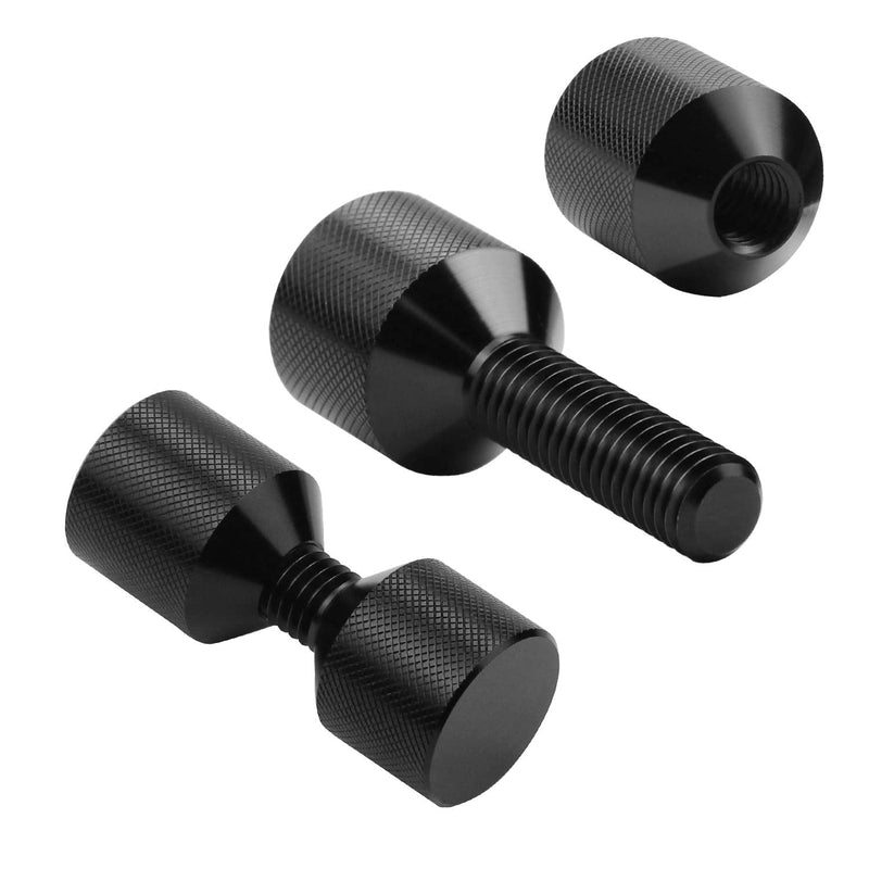 1-1/8" Two Hole Pins Set - Handy 6061 Aluminium- 3/8-16 Stainless Steel Threaded Rod Construction 2 Hole - NewNest Australia