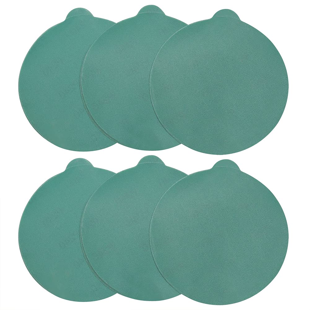 MAXMAN 6 inch PSA Sanding Discs Self Adhesive,35PCS 240 grit Sandpaper Wet Dry Green Film Backed Random Orbital Sander Paper for Wood,Metal Sanding and Automotive Polishing 240Grit - NewNest Australia