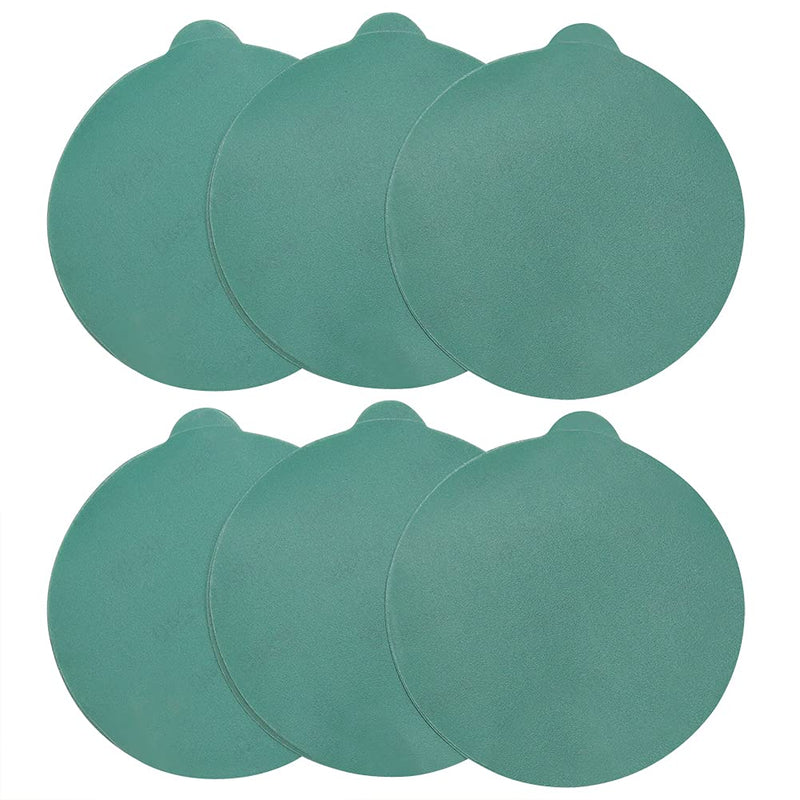 MAXMAN 6 inch PSA Sanding Discs Self Adhesive,35PCS 240 grit Sandpaper Wet Dry Green Film Backed Random Orbital Sander Paper for Wood,Metal Sanding and Automotive Polishing 240Grit - NewNest Australia