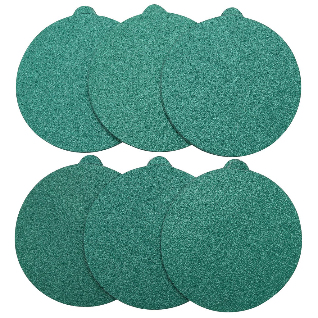 MAXMAN 6 inch PSA Sanding Discs Self Adhesive,30PCS 40 grit Sandpaper Wet Dry Green Film Backed Random Orbital Sander Paper for Wood,Metal Sanding and Automotive Polishing 40Grit - NewNest Australia