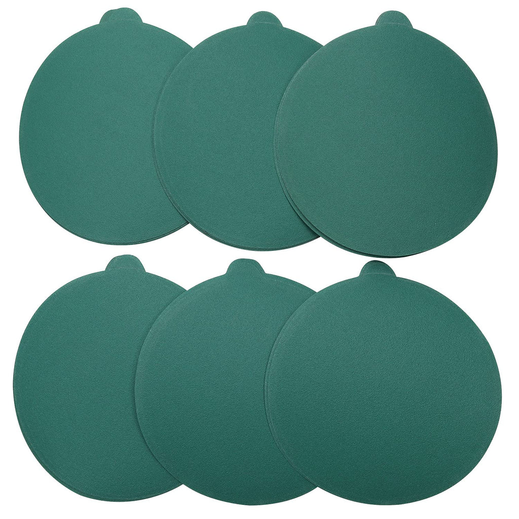 MAXMAN 6 inch PSA Sanding Discs Self Adhesive,35PCS 150 grit Sandpaper Wet Dry Green Film Backed Random Orbital Sander Paper for Wood,Metal Sanding and Automotive Polishing 150Grit - NewNest Australia