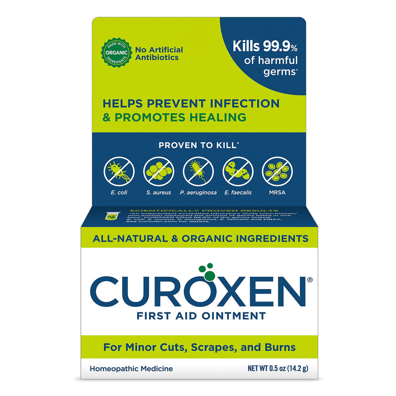 CUROXEN First Aid Antibiotic Ointment, 0.5oz | All-Natural & Organic Ingredients (0.5oz Vertical) - NewNest Australia