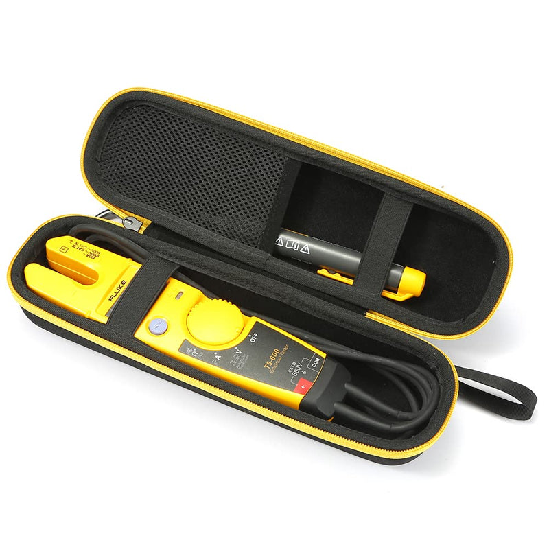 RAIACE Hard Carrying Case for Fluke T5-1000/T5-600/T6-1000/T6-600 Electrical Voltage, Continuity and Current Tester - Black - NewNest Australia