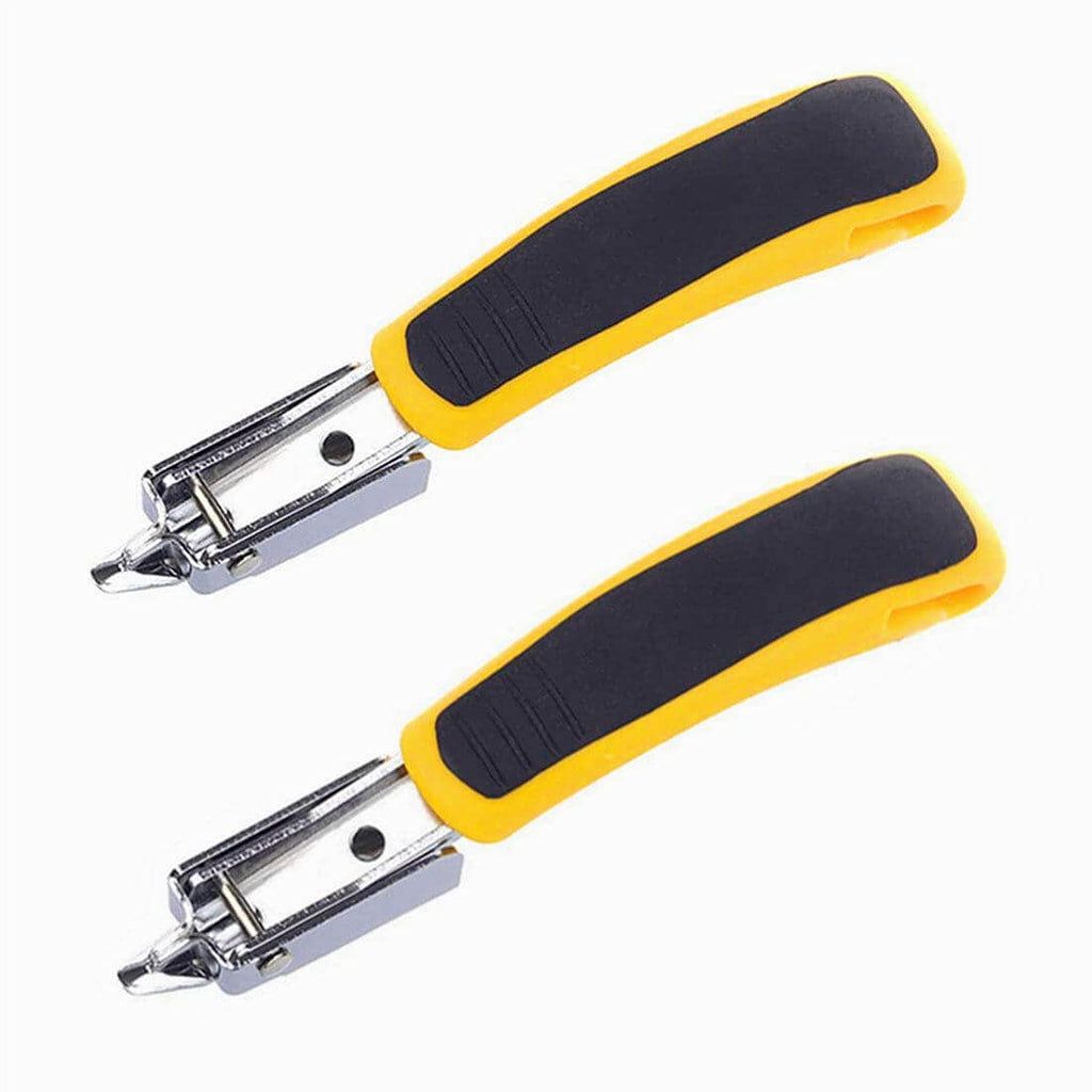 VERCCA 2Pcs Staple Remover Nail Puller Upholstery and Construction Staple Puller Tool Heavy Duty Staple Removal Tack Lifter Office Claw Tools Puller Removing - NewNest Australia