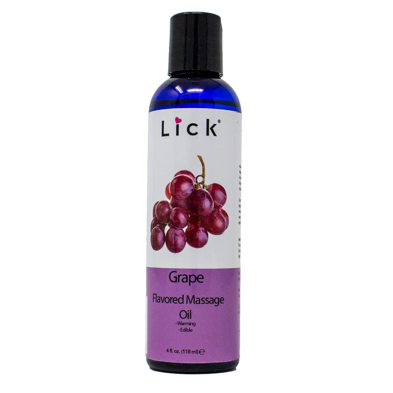 Grape Flavored Massage Oil for Massage Therapy - Relaxing Muscle Massage Men and Women with Natural Vitamin e Oil with Aromatherapy Oils for Skin use - Essential moisturizing Body Oils 4 oz - NewNest Australia