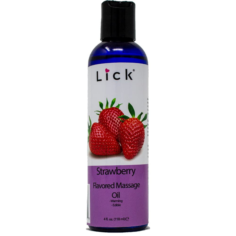 Strawberry Flavored Massage Oil for Massage Therapy - Relaxing Muscle Massage for Men and Women with Natural Vitamin e Oil with Aromatherapy Oils for Skin use - Essential moisturizing Body Oils 4 oz - NewNest Australia