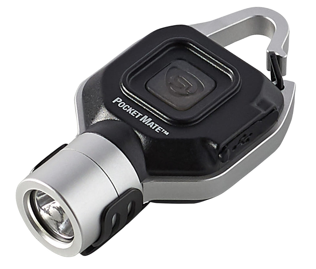 Streamlight 73300 325 Lumen Pocket Mate Keychain/Clip-on USB Rechargeable Flashlight, Silver - NewNest Australia