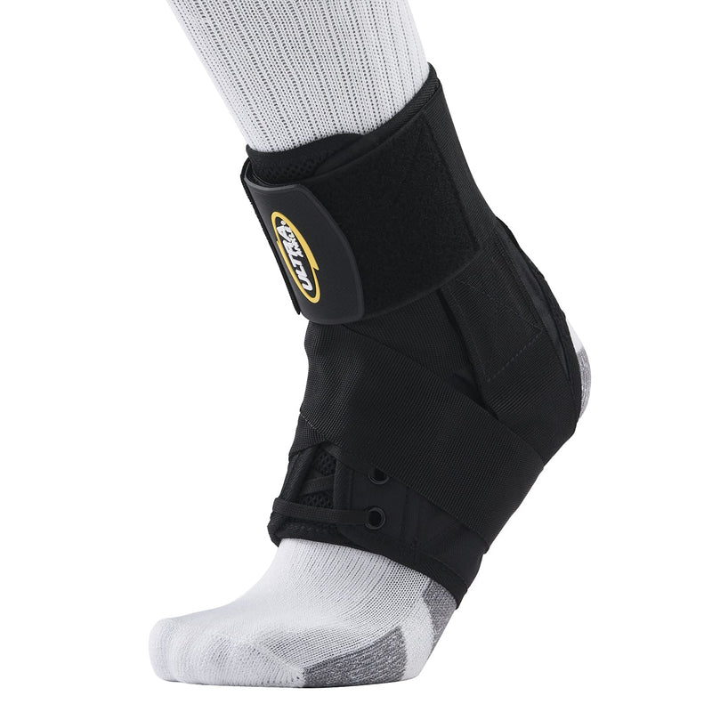 Ultra 360™ Lace-Up Ankle Brace – Ankle Stabilizer & Adjustable Compression (Small, Black) Small - NewNest Australia