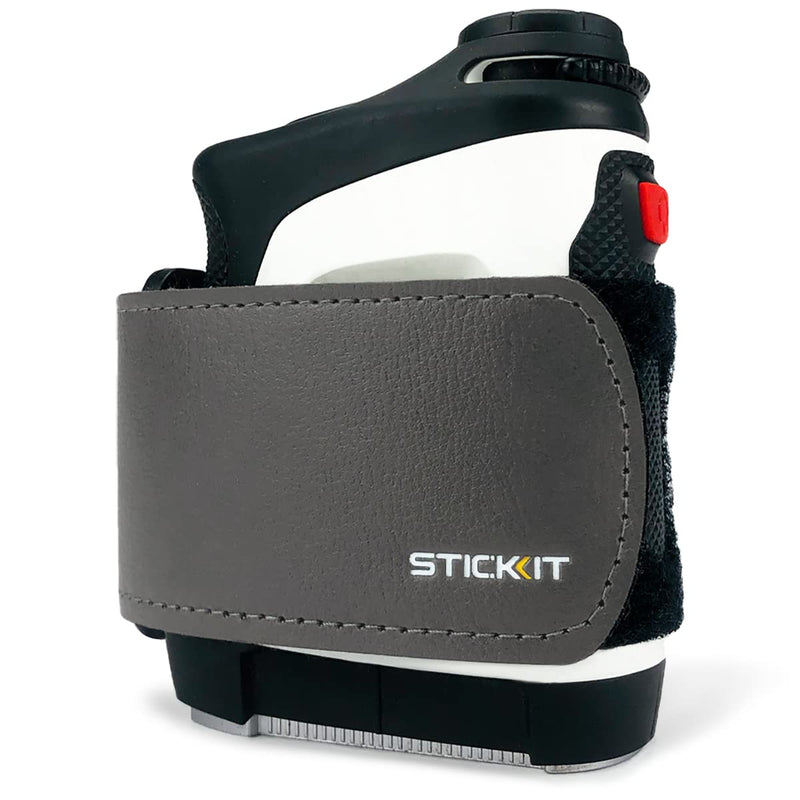 STICKIT Magnetic Rangefinder Strap | Strong Magnet Securely Holds to Golf Carts and Golf Clubs for Easy Access | Slim, Form Fitting, Size Adjustable Gen3 Grey - NewNest Australia