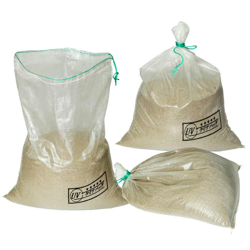 Jumbulk Clear Empty 19" x 24" Woven PP Sandbags, UV Protection, Anti-UV 1 Year, Heavy Duty Sand Bags for Garbage Classification, Store Bags, Flood Water Barrier, Tent Bags (5) 5 - NewNest Australia