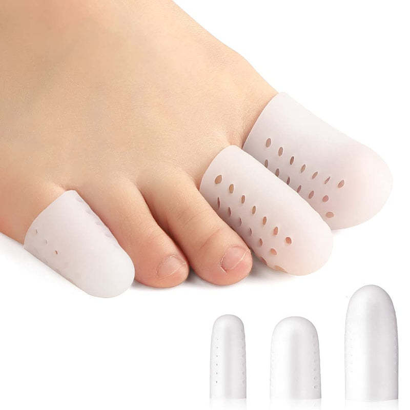 Bukihome 16 PCS Toe Protectors, Silicone Toe Caps Toe Sleeve Protectors, Prevent Pain Relief for Corns, Blisters and Ingrown Toenails (4PCS Large Size + 8PCS Medium Size + 4 Small Size)[Upgrade] - NewNest Australia