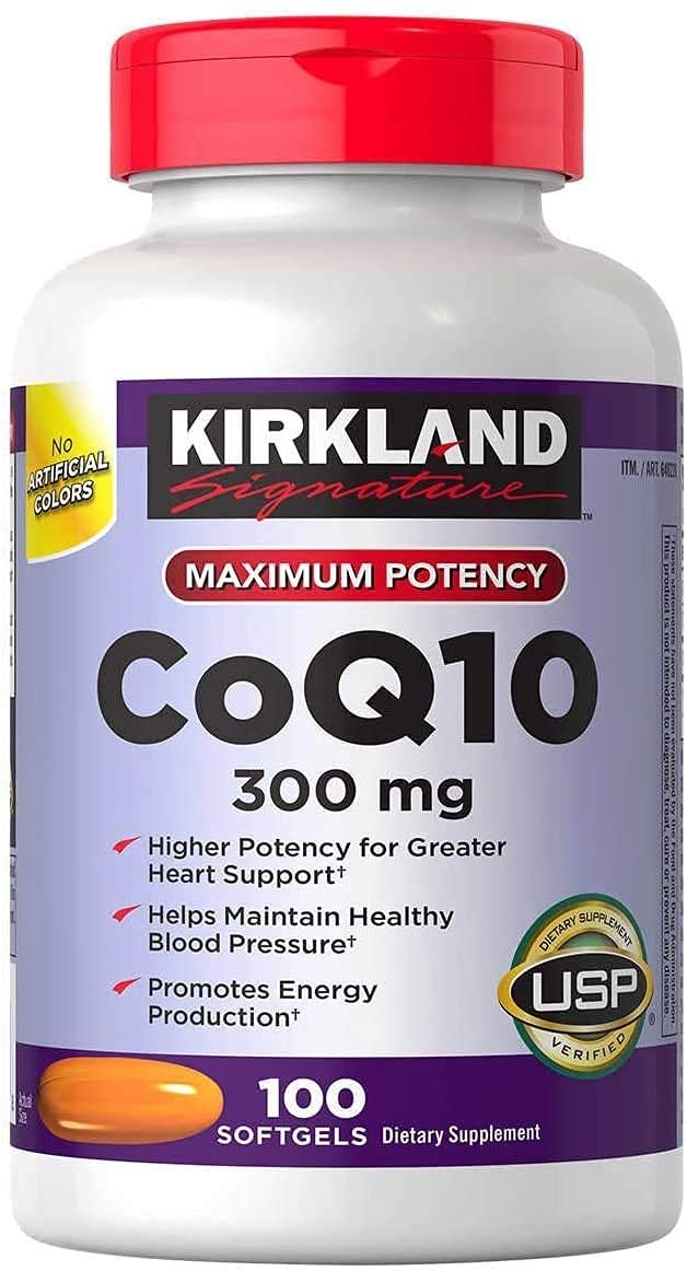 Kirkland Signature Maximum Potency CoQ10 300 mg 100 Softgels Each (100 Softgels (Pack of 1)) - NewNest Australia