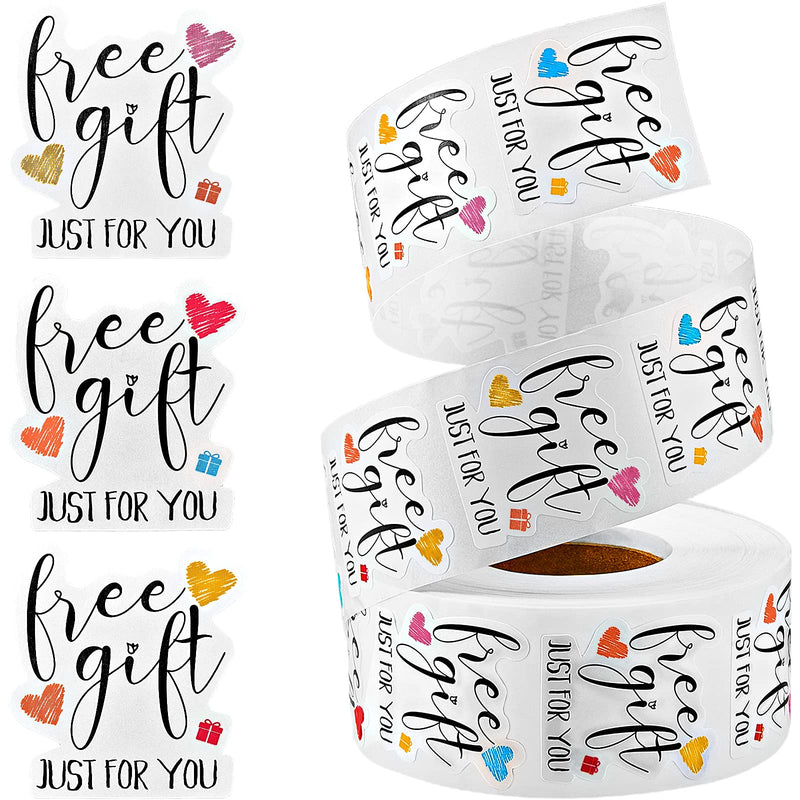 1000 Pieces Just for You Labels Stickers 1 Roll Irregular Shape Present Stickers Thank You Roll Stickers Boutique Stickers Small Business Stickers Handmade Label Stickers for Packaging - NewNest Australia