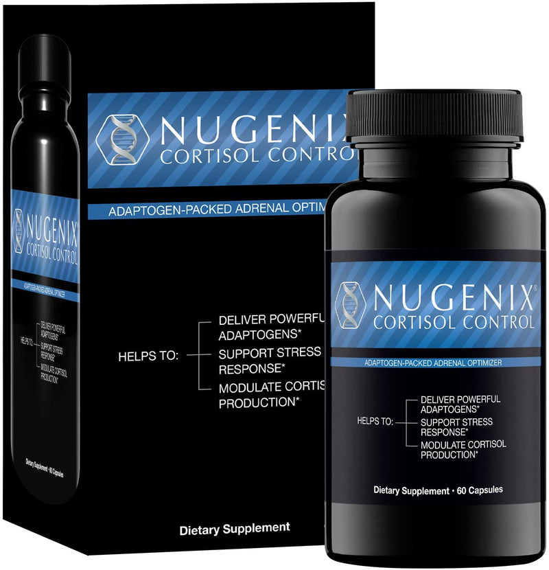 Nugenix Cortisol Control - Cortisol Manager and Adrenal Support Supplement for Men, 60 Capsules - NewNest Australia