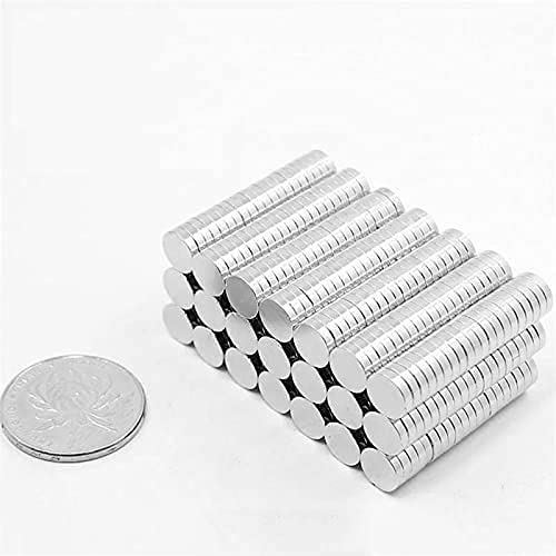 100PCS 8x2mm Neodymium Magnet 8mmx2mm Permanent Round Magnet Strong 8x2mm Super Powerful Magnetic Disc Magnet Sheet 8*2 mm - NewNest Australia
