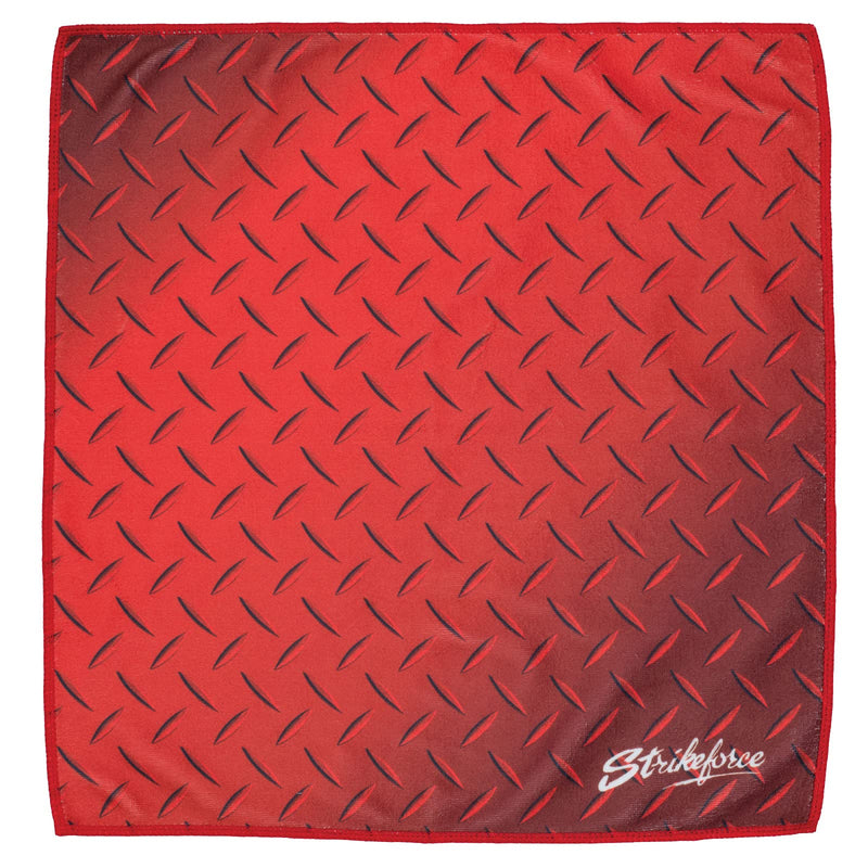 Strikeforce Microfiber Bowling Cleaning Towel 16" x 16" (Red) Red - NewNest Australia
