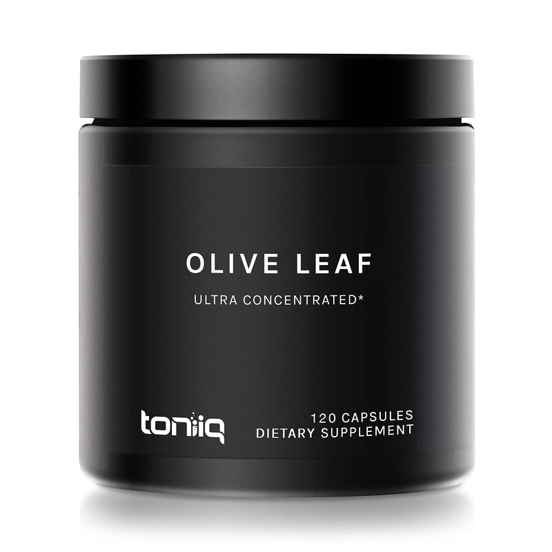 22,500mg 45x Concentrated Ultra High Strength Olive Leaf Extract - Min. 50% Oleuropein - Highly Concentrated and Bioavailable - 120 Veggie Capsules - NewNest Australia