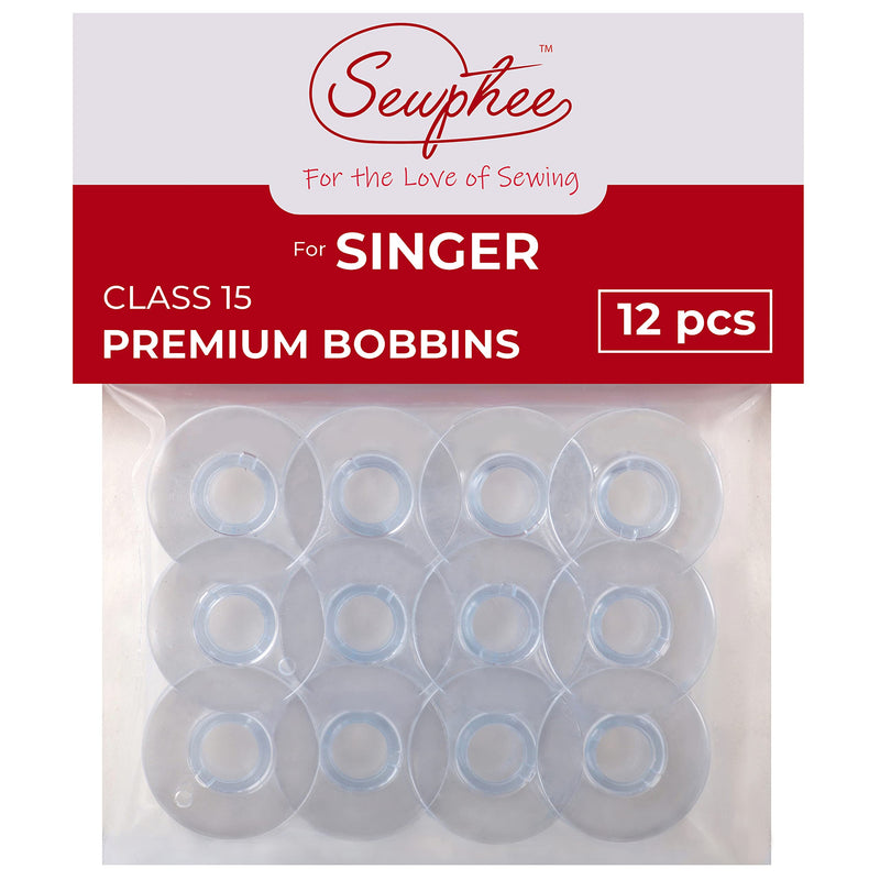 12pcs Bobbins for Singer Sewing Machine - Class 15 Plastic Bobbins, 81348 - NewNest Australia