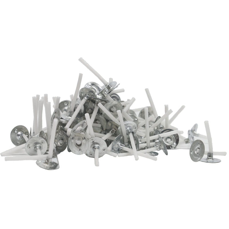 CandMak Tea Light Candle Wicks, 500pcs 1 Inch Pre-Waxed Wick for Soy Wax Tealight Candle Making - NewNest Australia