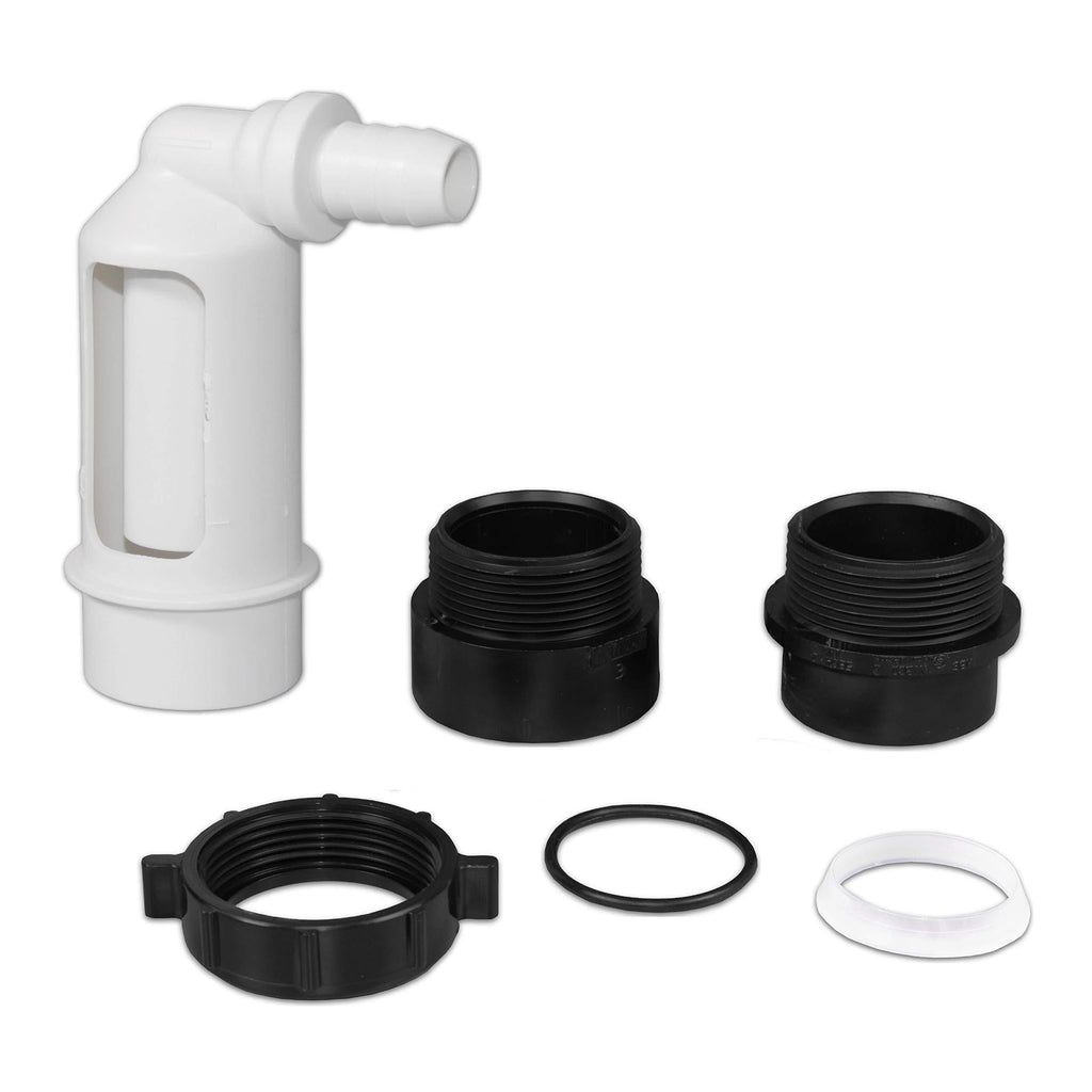 Water Softener Air Gap with 1/2-inch Barb Connector for Installation on a 1-1/2-inch Standpipe with ABS Trap Adapters - NewNest Australia