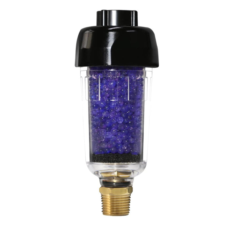LE LEMATEC ZN312E-3 3/8-Inch NPT Desiccant Air Filter Dryer, Does Not Restrict Air Flow, for Air Compressors and and Air Tools 3/8" - NewNest Australia