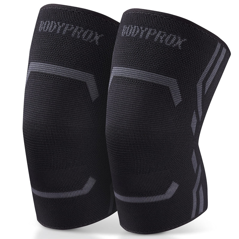 Knee Compression Sleeve for Men and Women (2 Pack), Knee Support Brace for Running and Work out (Medium) Medium - NewNest Australia