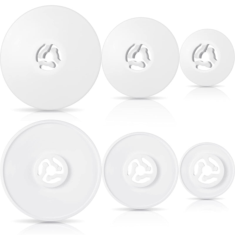 Spool Cap Sewing Machine Spool Pin Cap Small Medium Large Replacement Spool Cap Compatible with Brother, Babylock Sewing and Embroidery Machines, 45 mm, 35 mm and 25 mm, White (6 Pieces) 6 - NewNest Australia