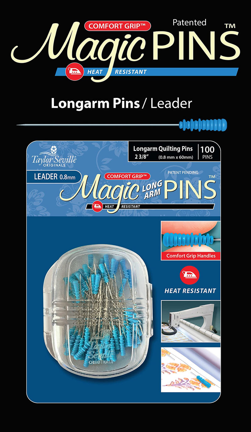 Taylor Seville Magic Pins Long Arm Leader 100pc - NewNest Australia