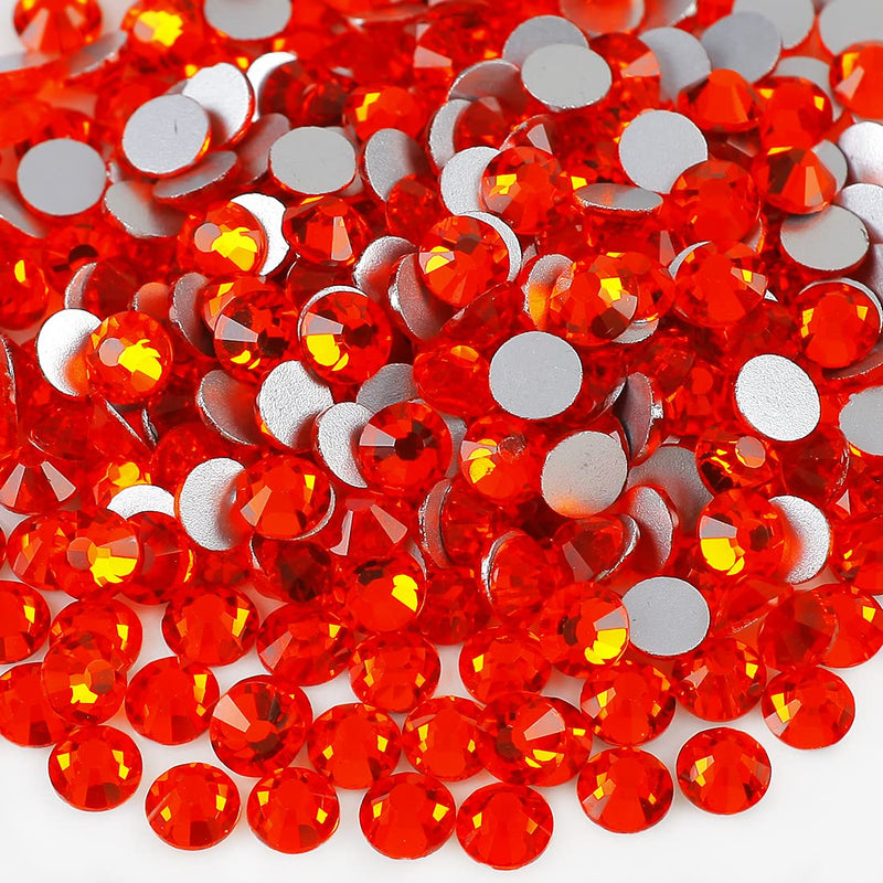 Yantuo ss 10 Orange Rhinestones Flat Back,2880 pcs 3 mm Hyacinth Non hotfix Crystal Stone,Bling Glass gems for Nail Art,Heels,Shoes,Makeup,DIY Crafts SS10 - NewNest Australia