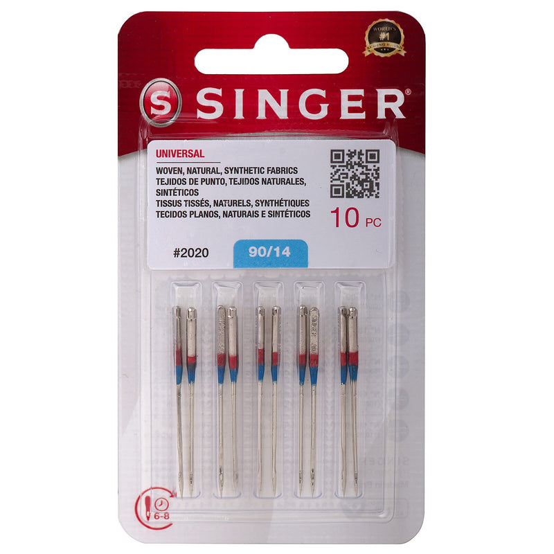 SINGER 10-Pack Universal 2020 Sewing Machine Needles, Size 90/14 - NewNest Australia