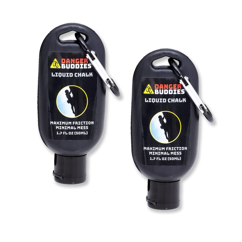 Danger Buddies Liquid Chalk for Rock Climbing, Weight Lifting, Gymnastics & More 2x50ml - NewNest Australia